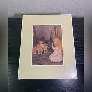 Jessie Wilcox Smith "Goldilocks And Three Bears" Vintage Print 1908
